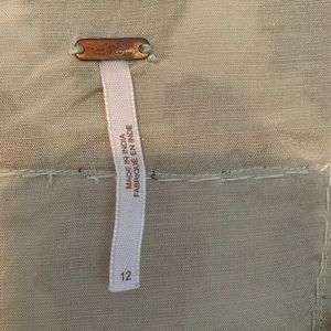 Free people dress. Size 12. Slightly metallic coloring.